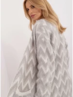 Kardigán AT SW 2340 A.00 sivý