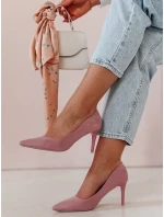 Dámske topánky na podpätku LAVENZA purple FashionStreet ZY0840