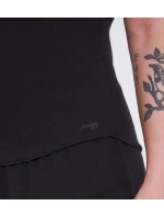 sloggi GO rebrované tričko - BLACK - SLOGGI BLACK - SLOGGI