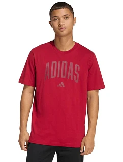 Pánske tričko adidas Collegiate Lineage red KH4593 pánske
