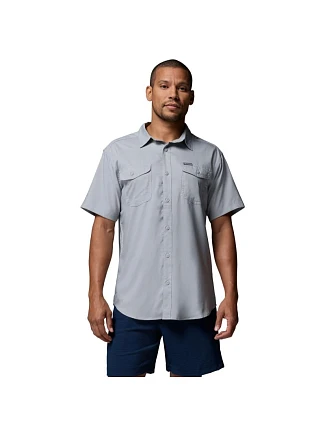 Košeľa Columbia Utilizer II Solid s krátkym rukávom 1577762039, sivá, veľkosť L Košeľa Columbia Utilizer II Solid s krátkym rukávom 1577762039, sivá, veľkosť L