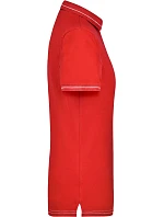 Daiber JN 568 Dámske elastické polo tričko z džerseju 02.0568 červené/biele Daiber JN 568 Dámske elastické polo tričko z džerseju 02.0568 červené/biele