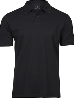 Tee Jays TJ 1400 Piqué polo z hrubej bavlny 18.1400 čierna