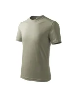 Basic tričko detské svetlá khaki