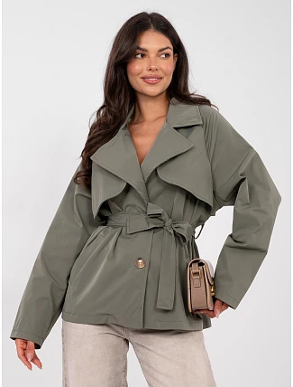 Kabát IT EN FL10069.65 khaki - FPrice