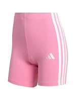Dámske šortky adidas Essentials 3-Stripes High Waisted Biker shorts pink KT1625 women Dámske šortky adidas Essentials 3-Stripes High Waisted Biker shorts pink KT1625 women