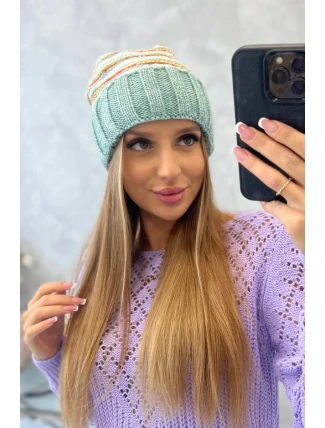 Dámska čiapka Feba K330 dark mint