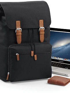 BagBase BG 613 Vintage batoh na notebook 52.0613 čierny