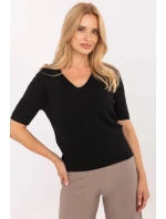 Sveter s krátkym rukávom model 217334 Továrenská cena Sveter s krátkym rukávom model 217334 Továrenská cena