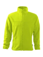 Pánska fleecová bunda limetková 62 (štítok značky)