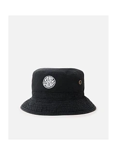 Klobúk RIP CURL Wetty Icon Bucket Hat, čierny
