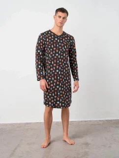 Vamp - Pohodlná pánska nočná košeľa - Rory 17617 - Vamp