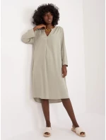 Šaty D73761M30430A khaki