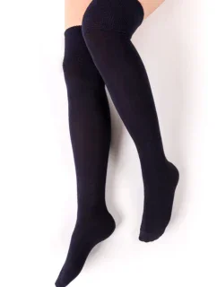 Hladké dámske nadkolienky 076