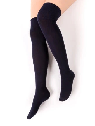 Hladké dámske nadkolienky 076