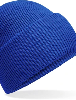 Beechfield B 385R Pletená čiapka s manžetou „Recycled“ 53.385R bright royal