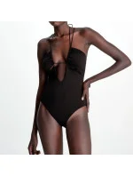 Dámske jednodielne plavky KW0KW02028-BEH - Calvin Klein