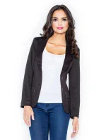 Dámske sako M085 čierne - Figl