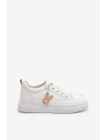 Dámska športová obuv na platforme 13613 White - VINCEZA