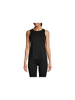 CASALL Essential Block Seamless Tank tréningové tričko čierne