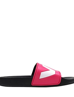 Dámske žabky Levi's June L pink and black VPOL0239S-3841 women