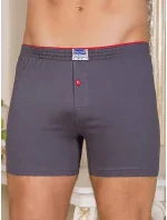Boxerky BR BK 1099.26P tmavosivé