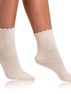 Dámske ponožky FANCY MODAL SOCKS - BELLINDA - off-white