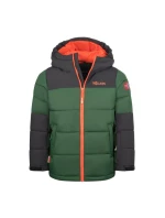 Detská zateplená zimná bunda Narvik Pro Waterproof Green (604-322)