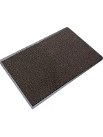 ČISTIACA ROHOŽ NA TOPÁNKY, ABSORPČNÁ VSTUPNÁ ROHOŽ 90 × 150 cm, HNEDÁ, ZONE ČISTIACA ROHOŽ NA TOPÁNKY, ABSORPČNÁ VSTUPNÁ ROHOŽ 90 × 150 cm, HNEDÁ, ZONE