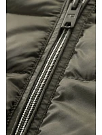 Russell Athletic 440F Dámska bunda Nano s kapucňou 10.440F iron grey