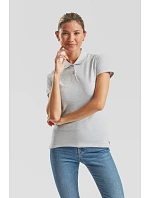 Fruit of the Loom Lady-Fit Premium Polo Dámske piqué polo 16.3030 svetlo grafitová Fruit of the Loom Lady-Fit Premium Polo Dámske piqué polo 16.3030 svetlo grafitová