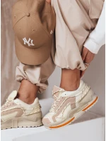 Dámske tenisky na platforme STREETLY beige FashionStreet ZY0596