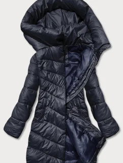Dámska zimná bunda tmavomodrá (TY041-2)