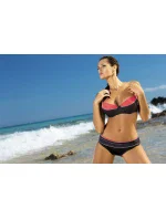 Plavky Carla Nectarine M-197 Black and Orange (98) - Marko Plavky Carla Nectarine M-197 Black and Orange (98) - Marko