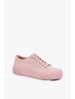 Tenisky na platforme model 211350 Vykročte štýlovo