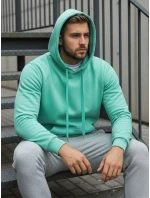 Pánska mikina s kapucňou mint FashionStreet BX4946