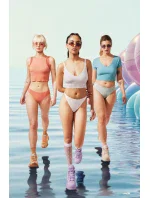 Dámske tangá ZERO Feel Bliss String - WHITE - white 00GZ - SLOGGI