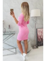 Klasické ružové šaty