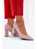 Elegantné lodičky na podpätku Vinceza 62224 Pink Elegantné lodičky na podpätku Vinceza 62224 Pink