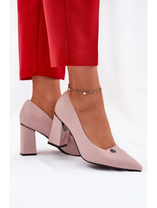 Elegantné lodičky na podpätku Vinceza 62224 Pink Elegantné lodičky na podpätku Vinceza 62224 Pink