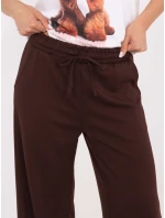 Tepláky RV DR A611.52 tmavohnedé