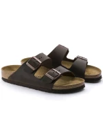 Úzke žabky Birkenstock Arizona Nubuk Habana (52533)
