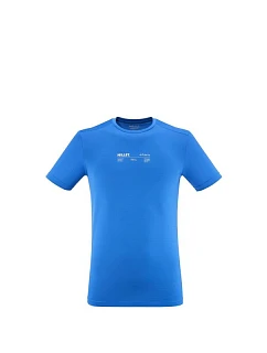 Pánske tričko MILLET Intense Essential Ts Ss M, modré'