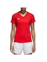 Adidas TIRO 17 Training JSY Dámske tričko červené BP8560