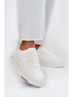 Niskie Sneakersy Damskie Big Star RR274A310 HI-POLY SYSTEM Białe