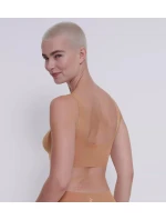 Dámsky top ZERO Feel 2.0 - BROWN - svetlohnedý 00CM - SLOGGI