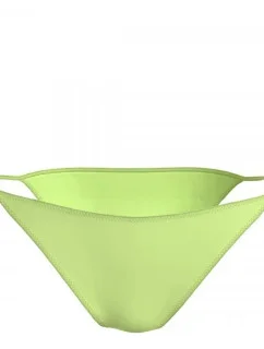 Dámske neónovo žlté plavky KW0KW02508 MOT - Calvin Klein