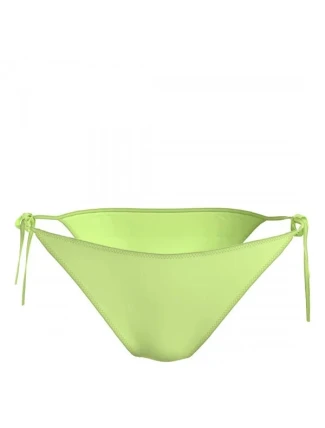 Dámske neónovo žlté plavky KW0KW02508 MOT - Calvin Klein Dámske neónovo žlté plavky KW0KW02508 MOT - Calvin Klein
