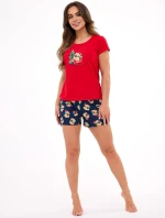 Cornette 628/432 Teddy 2 cr/r Christmas 3XL-5XL dámske pyžamo