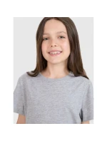Dievčenské jednofarebné tričko 4F 4FJWSS25TTSHF2177-27M